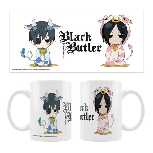 Black Butler - Mug - Motive 01 - Cow Costumes