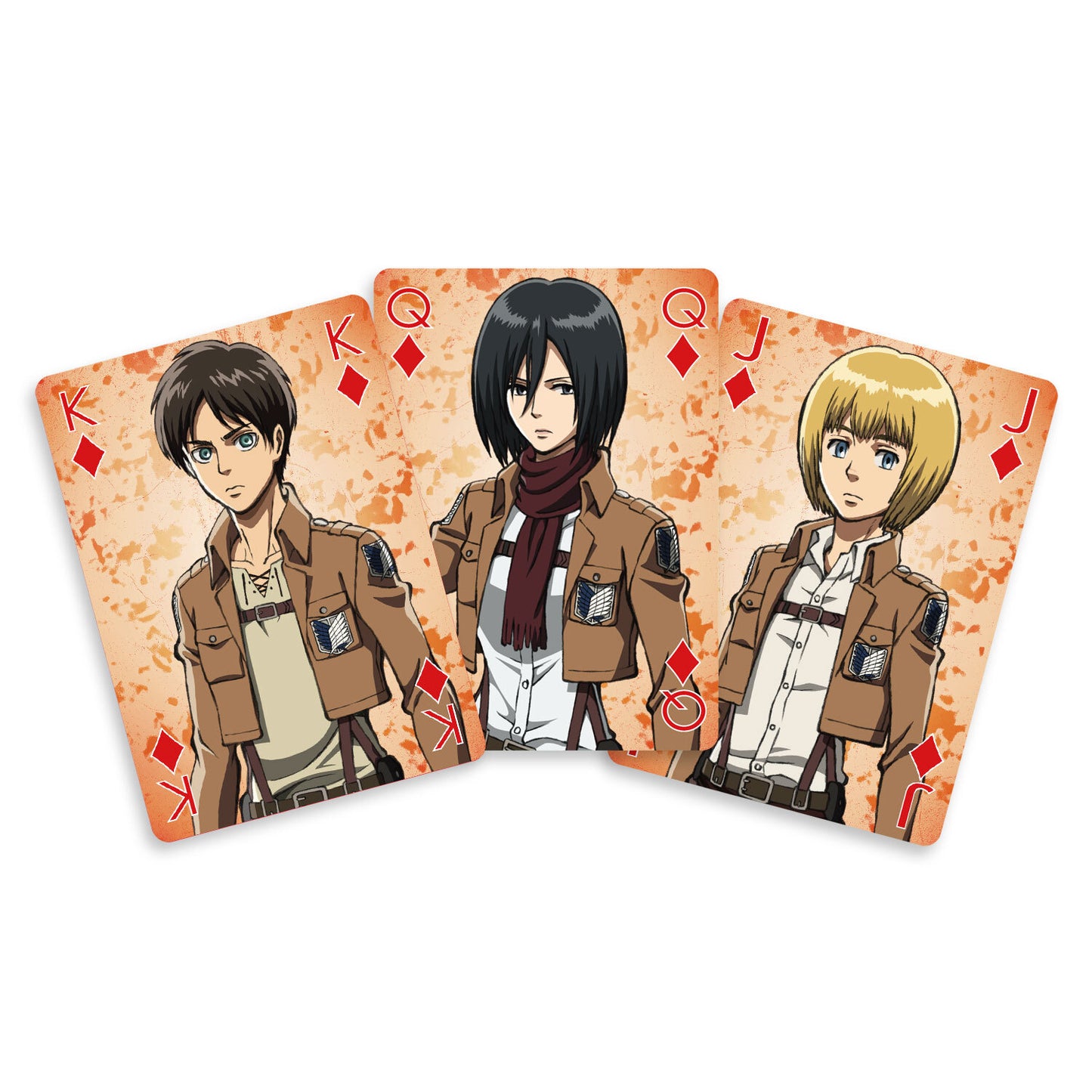 Attack On Titan - Playing Cards