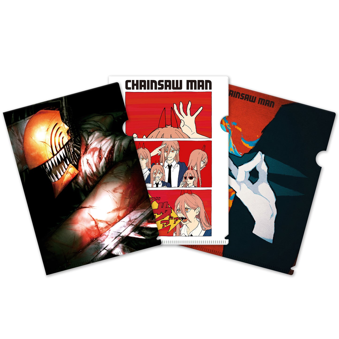 Clearfile Set - Chainsaw Man - 3 pieces