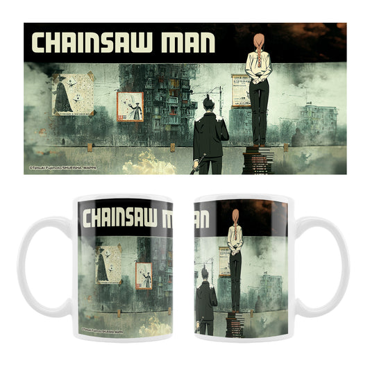 Mug - Chainsaw Man - Motiv: Aki & Makima