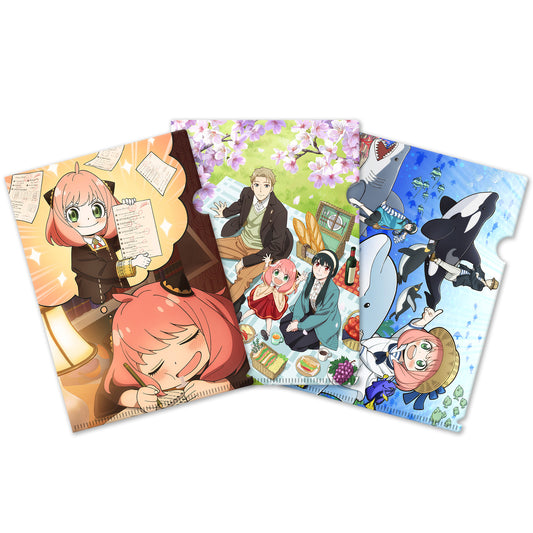 Clearfile Set - Spy x Family - 3 pieces