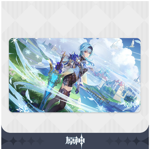 Dance of the Shimmering Wave - Mouse Pad – Eula - 70x40cm