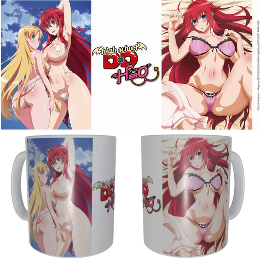 Highschool DxD - Rias on Bed / Rias and Asia - Mug