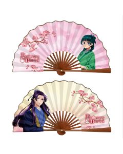 The Apothecary Diaries - Japanese Bamboo Fan - Maomao & Jinshi
