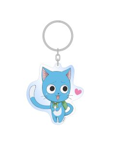 Fairy Tail: 100 Years Quest - Acrylic Keychain - Happy - 6,2cm