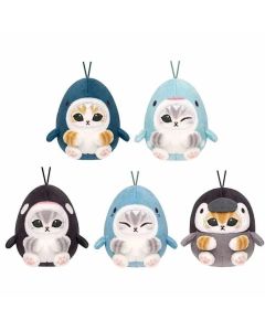 Mofusand - Plush Keychain - Marine Life Series - Blind Boxed Display