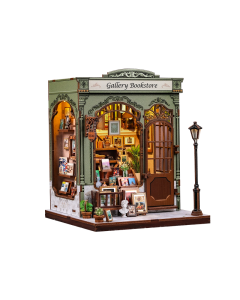 CuteBee - Miniature House - Gallery Bookstore - 20x16cm