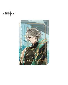 Genshin Impact - Acrylic Ornament with Glitter / Quicksand Effect - Alhaitham - 65x100mm