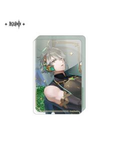 Genshin Impact - Acrylic Ornament with Glitter / Quicksand Effect - Alhaitham - 55x85mm