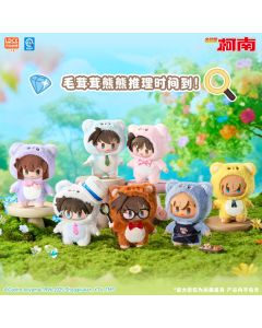 Detective Conan - Vinyl Face Plush Blind Boxed Display - Bear Detective Series - 6pcs per Display