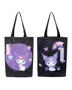 Kuromi - Cotton Tote Bag - Japanese