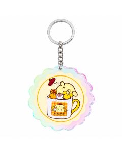 Pompompurin - Acrylic Keychain 02- 30th Anniversary - SquishyCutePurin