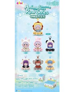 Frieren - Vinyl Face Plush Blind Box Display - Animal Party Sitting in a Row Series - 6pcs per Display