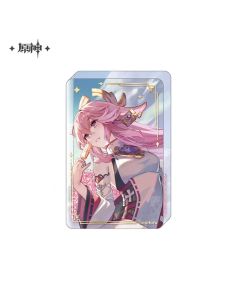 Genshin Impact - Acrylic Ornament with Glitter / Quicksand Effect - Yae Miko - 55x85mm