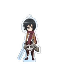 Attack on Titan - Holographic Acrylic Keychain - Mikasa