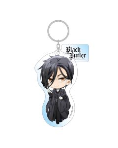 Black Butler: Public School Arc - Sebastian - Acrylic Keychain - 7,5cm