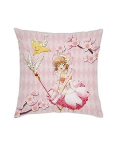 Card Captor Sakura: Clear Card - Couch Pillow - Sakura - Blooming Spring - 35x35cm