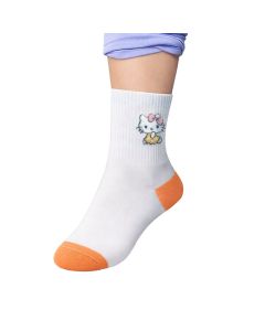 Hello Kitty - Long Socks - Buttercream - Size 36-40