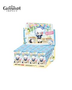 Genshin Impact Academy's Light and Shadow Poetry Chibi Series Figures - Display with 12pcs