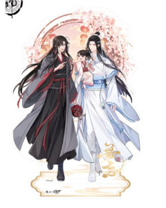 Grandmaster of Demonic Cultivation - Wei Wuxian & Lan Wangji - Wu Wang Version - Acrylic Standee - 21cm