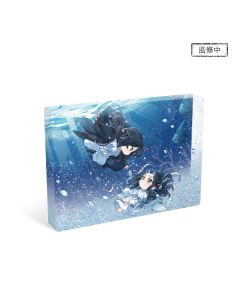 Grandmaster of Demonic Cultivation - Wei Wuxian & Lan Wangji - Zhao Xi Chi Ver. - Acrylic Block with Quicksand Effect - 14x10cm