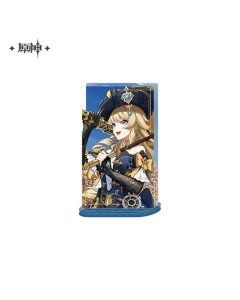 Genshin Impact - Acrylic Ornament with Glitter / Quicksand Effect - Navia - 110x65mm