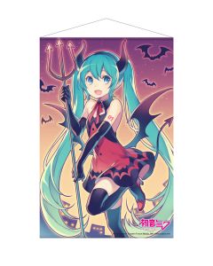 Miku Hatsune Wallscroll 2 - Halloween Devil