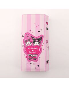 Kuromi & My Melody - Wallet - Pink Black Party Series
