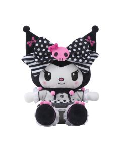 Kuromi - Plush - Pink Black Party Series - 35cm