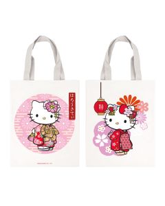 Hello Kitty - Cotton Tote Bag - Kimono