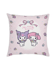 Hello Kitty & Friends - Couch Pillow - 35x35cm - Pastel Flower