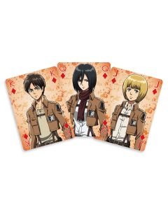 Attack On Titan - Playing Cards - French Hand - 52 Cards