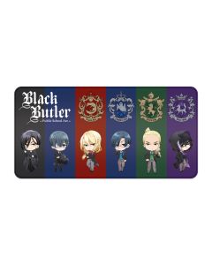 Black Butler - Mousepad - Chibi & Emblem - 80x40cm