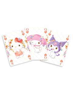 Hello Kitty & Friends - Holographic Playing Cards - Pastel Vivid - French-suited Deck 54 Cards