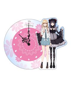 My Dress-Up Darling - Acrylic Wall Clock with holographic effect - Marin Kitagawa - 24x20cm