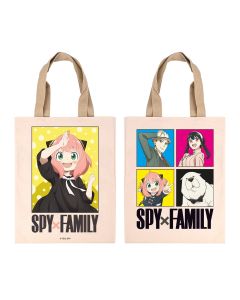 Spy x Family - Cotton Tote Bag - Anya & Family