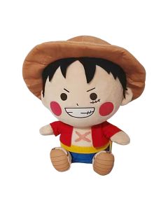 One Piece Chibi Monkey D. Luffy Plush 20 cm