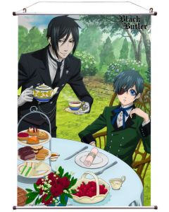 Black Butler Wallscroll - Tea Time