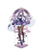 Genshin Impact Liyue Theme Series Character Acryl Figure: Keqing - 14cm