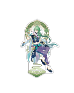 Genshin Impact Liyue Theme Series Character Acryl Figure: Baizhu - 14cm