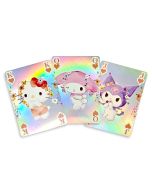 Hello Kitty & Friends - Holographic Playing Cards - Pastel Vivid - French-suited Deck 54 Cards